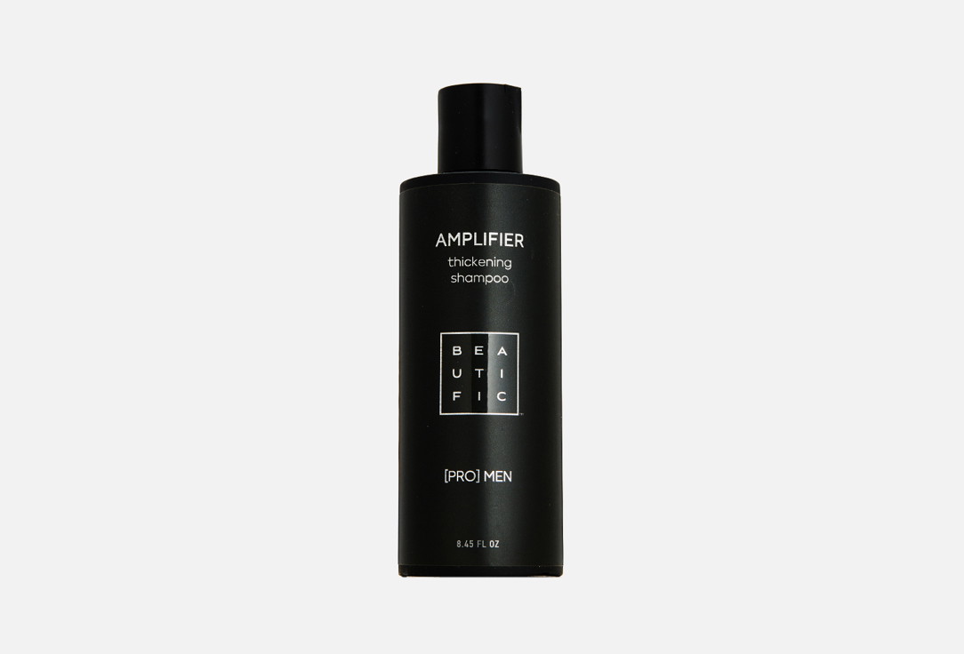 

Шампунь для волос укрепляющий для мужчин BEAUTIFIC, AMPLIFIER Thickening Shampoo for men 250 мл