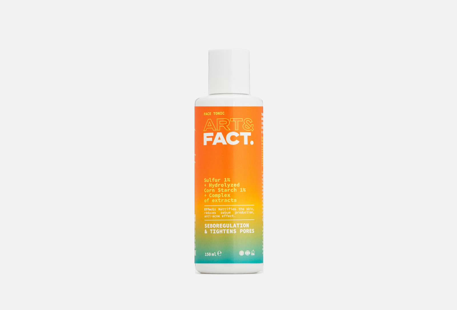 Тоники для лица art fact. Art fact тоник. Art & fact sulfur 1% + hydrolyzed Corn starch 1% + Сomplex of extracts. Тоник для лица Art&fact себорегулирующий. Тоник Art fact с витамином с.