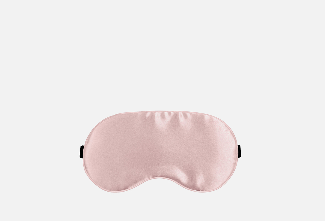 шелковая маска для сна AYRIS SILK розовая пудра 