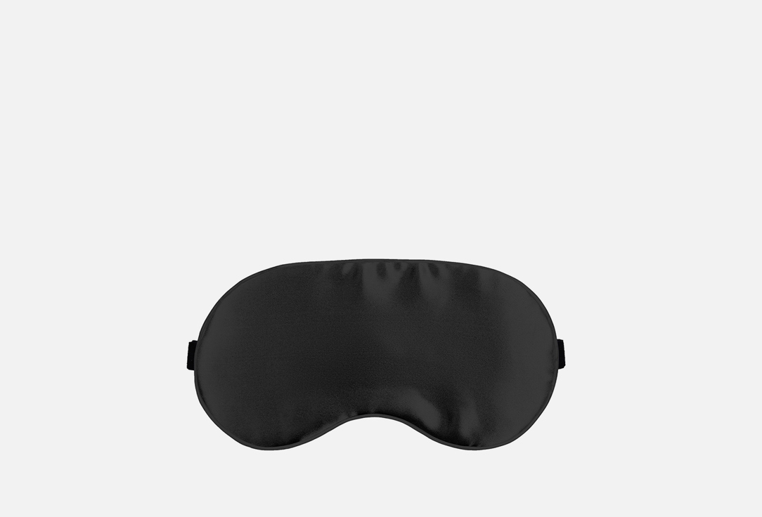 шелковая маска для сна AYRIS SILK глубокий чёрный 