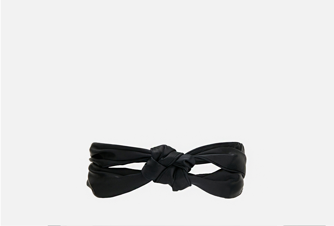 шелковая повязка с узлом AYRIS SILK Глубокий чёрный 1 шт шелковая маска для сна ayris silk глубокий чёрный 1 шт