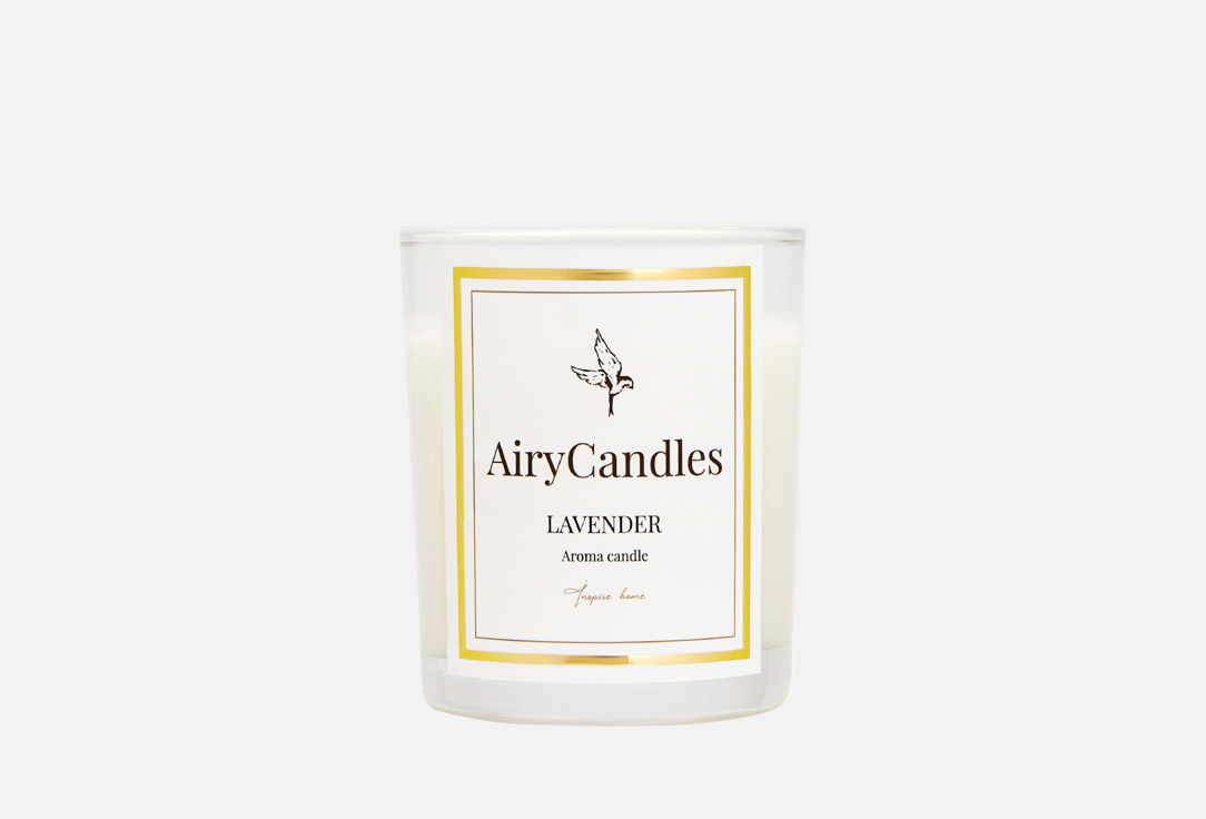 Изображение товара Свеча ароматическая с деревянным фитилем AiryCandles LAVENDER