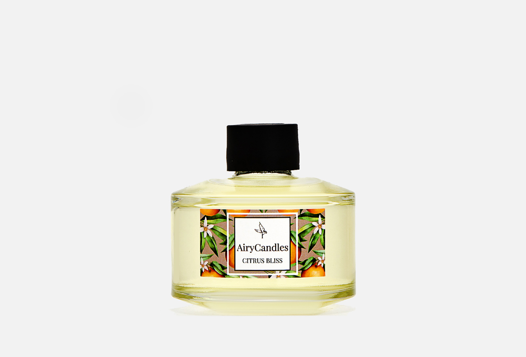 

Ароматический диффузор с палочками из микрофибры AIRYCANDLES, CITRUS BLISS 100 мл