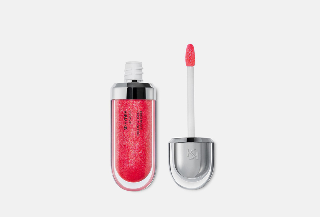 KIKO MILANO Увлажняющий блеск для губ 3D hydra lipgloss 32, Pearly Natural Rose 6.5 мл — купить в Москве