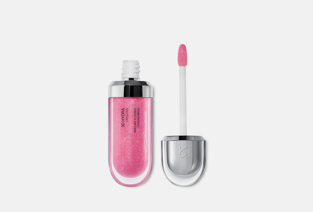 Блеск для губ смягчающий с трехмерным эффектом KIKO MILANO 3D HYDRA LIPGLOSS 26, Sparkling Hibiscus Pink