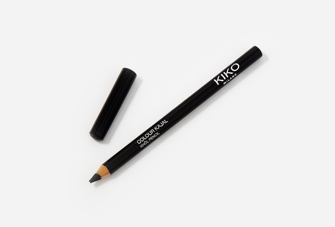 Карандаш-каял для внутреннего контура век  KIKO MILANO COLOUR KAJAL 01, Black