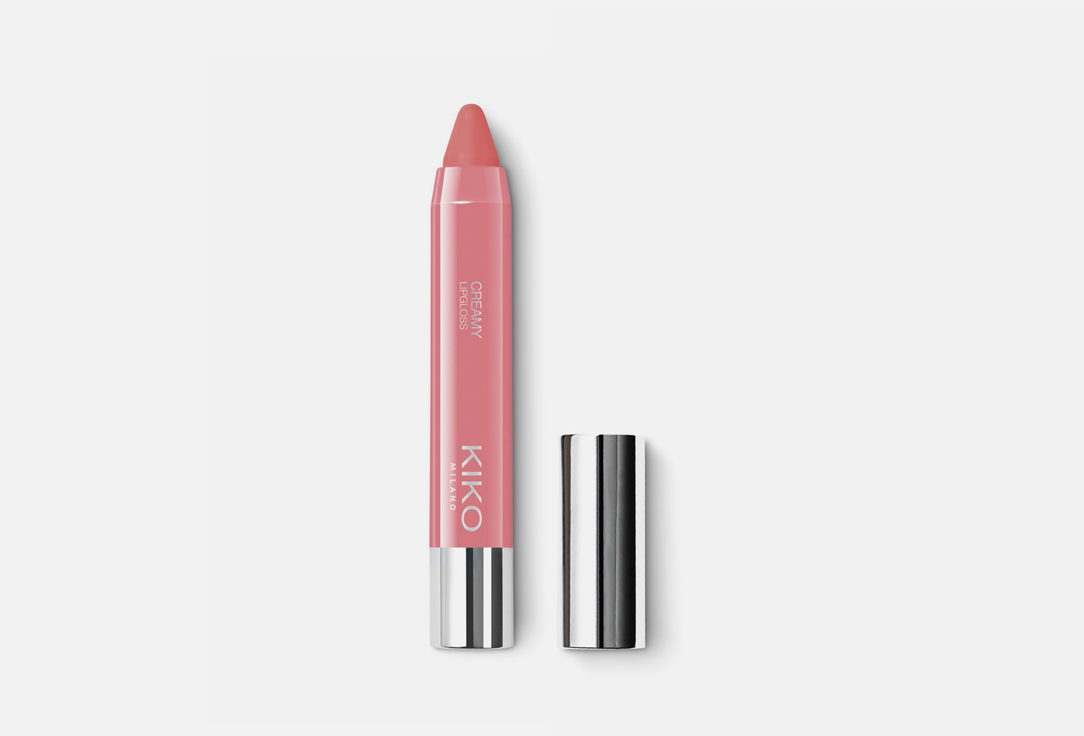 Блеск с эффектом влажных губ KIKO MILANO CREAMY LIPGLOSS 102, Pearly Strawberry Pink