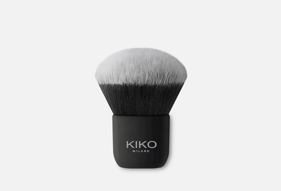 палитра для лица с 6 пудрами kiko milano smart essential face palette 16 Кисть для нанесения пудры для лица KIKO MILANO FACE 13 KABUKI BRUSH 1 шт