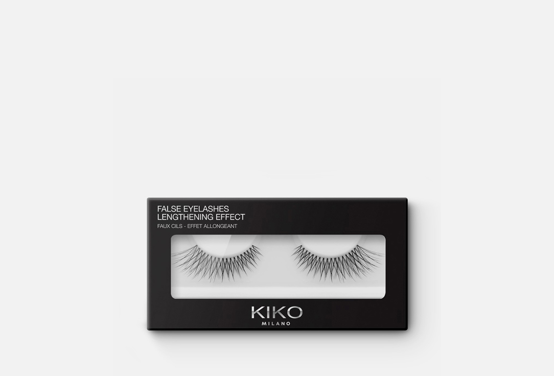 

Накладные ресницы KIKO MILANO, Черный, FALSE EYELASHES - LENGHTENING EFFECT 1 пар