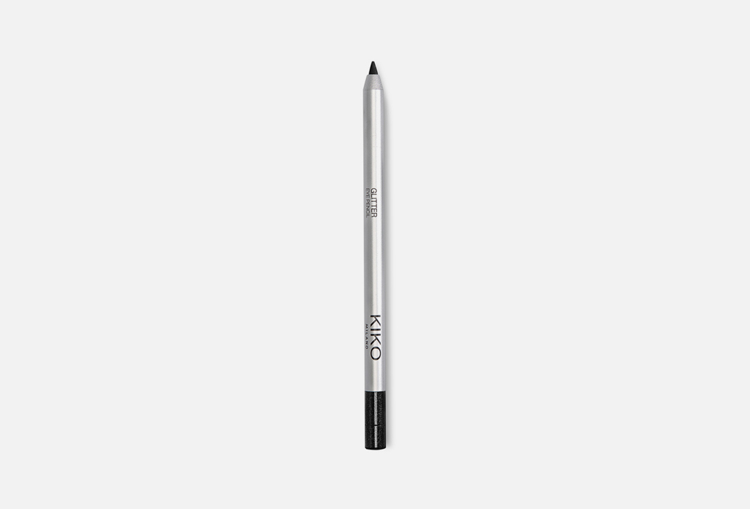 Водостойкий карандаш с блёстками для линии роста ресниц KIKO MILANO GLITTER EYEPENCIL Black