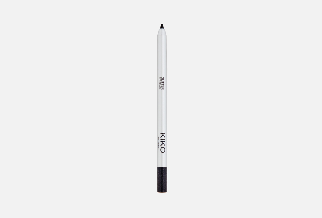 Водостойкий карандаш с блёстками для линии роста ресниц KIKO MILANO GLITTER EYEPENCIL Black