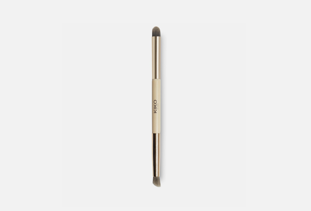 Изображение товара Двусторонняя кисть для нанесения теней и подводок KIKO MILANO GREEN ME DOUBLE EYE BRUSH