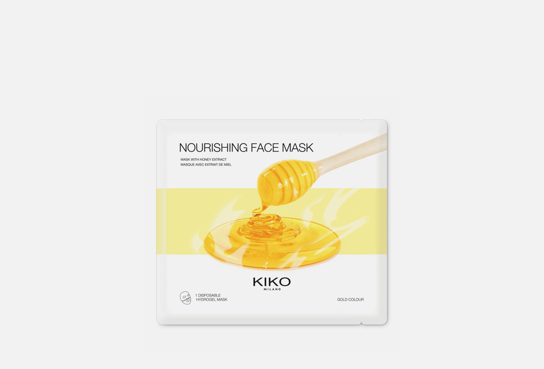 KIKO MILANO Маска д/лица увлажняющая гидрогелевая с экстрактом меда,1 шт