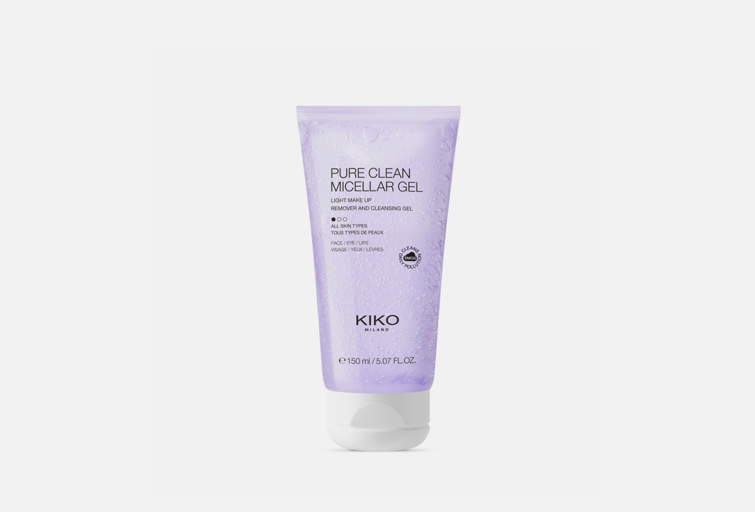 Мицеллярный гель для очищения лица KIKO MILANO PURE CLEAN MICELLAR GEL 