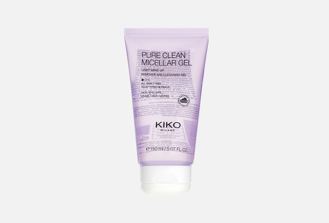Мицеллярный гель для очищения лица KIKO MILANO PURE CLEAN MICELLAR GEL 