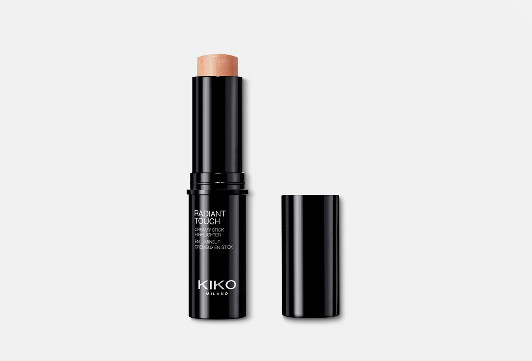 kiko milano хайлайтер стик для лица beauty essentials glowy face Хайлатер-стик с кремовой текстурой и сияющим покрытием KIKO MILANO RADIANT TOUCH CREAMY STICK HIGHLIGHTER 10 г