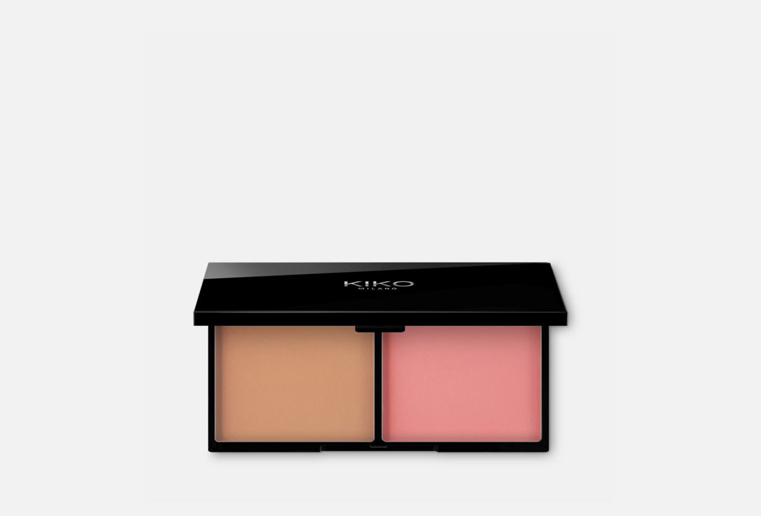 SMART BLUSH AND BRONZER PALETTE  12 02 Biscuit And Coral