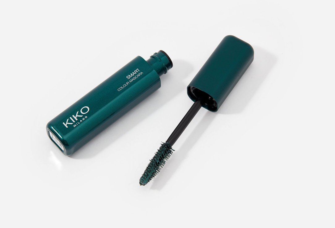 Тушь для ресниц цветная с эффектом панорамного объема  KIKO MILANO SMART COLOUR MASCARA  08 Jungle Green