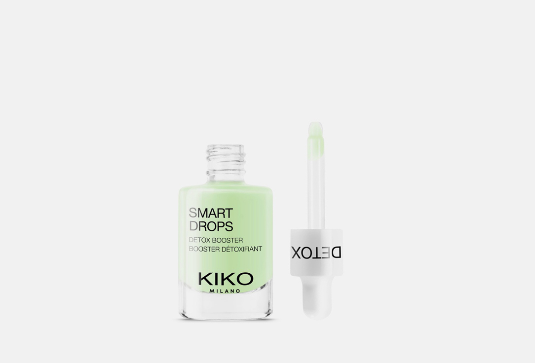 Концентрат для лица с детокс-эффектом KIKO MILANO SMART DETOX DROPS 10 мл концентрат для лица с эффектом сияния kiko milano smart glow drops 10 мл
