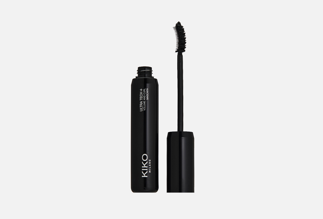 

Подкручивающая тушь с эффектом объема KIKO MILANO, Черный, ULTRA TECH + VOLUME AND CURL MASCARA 12 мл
