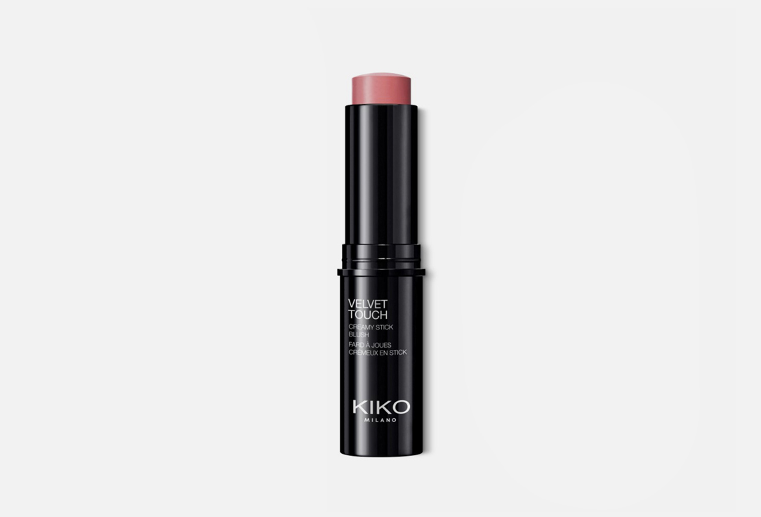 kiko milano хайлайтер стик для лица beauty essentials glowy face Румяна-стик KIKO MILANO VELVET TOUCH CREAMY STICK BLUSH 10 г