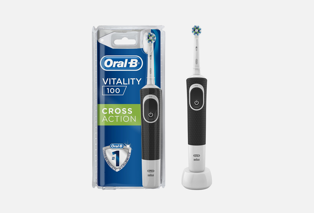 Электрическая зубная щетка Oral-B Vitality CrossAction Black D100 