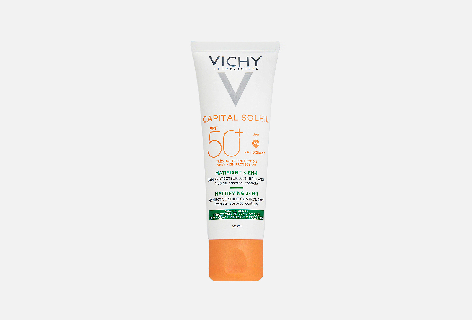 VICHY Крем для лица SPF50+ capital Soleil matifiant 3 in 1 50 мл ...