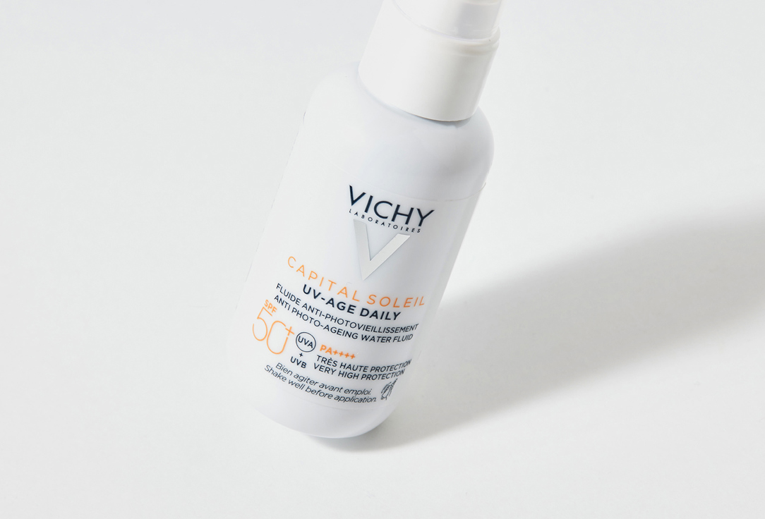 Солнцезащитный флюид для лица против признаков фотостарения VICHY CAPITAL SOLEIL UV-AGE DAILY SPF50+ 