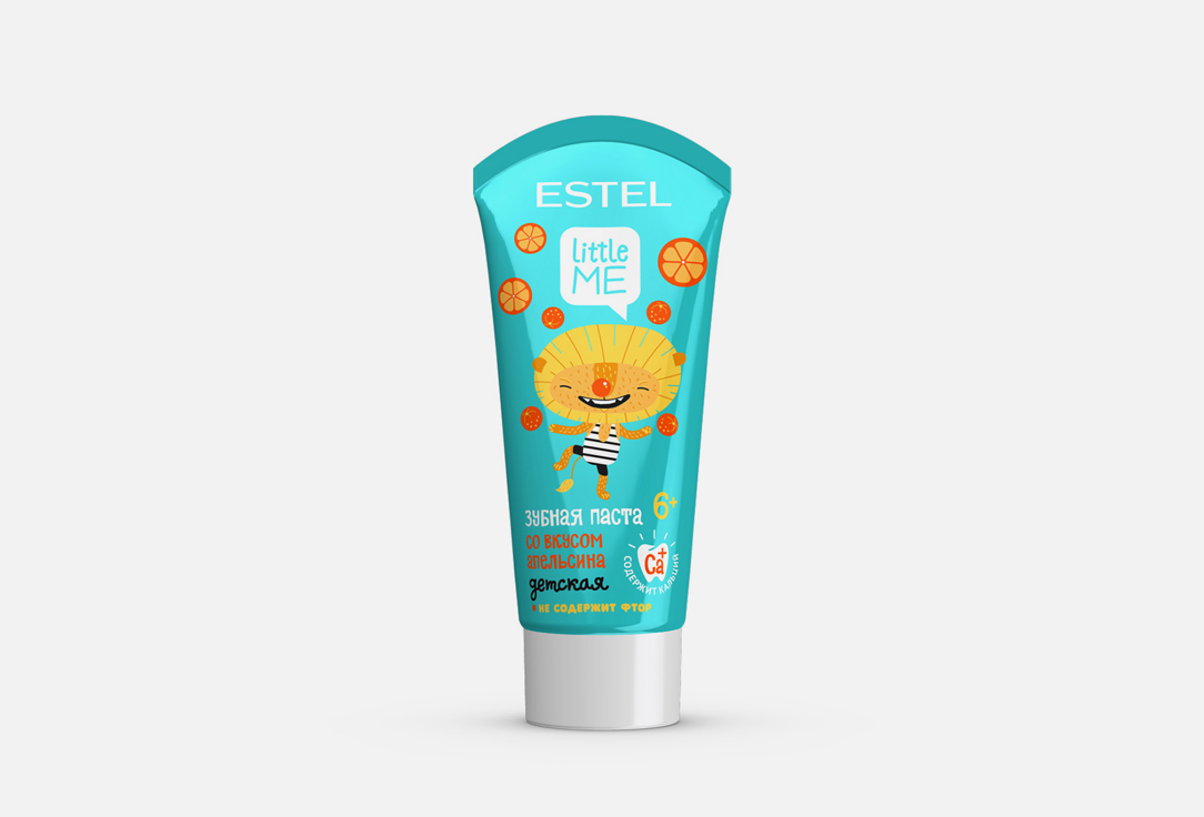 цена Детская зубная паста со вкусом апельсина ESTEL PROFESSIONAL LITTLE ME Orange Toothpaste 60 мл