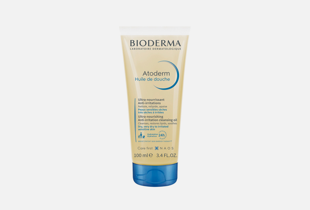 Масло для душа BIODERMA Atoderm 100 мл нежный гель для душа bioderma atoderm 1 л