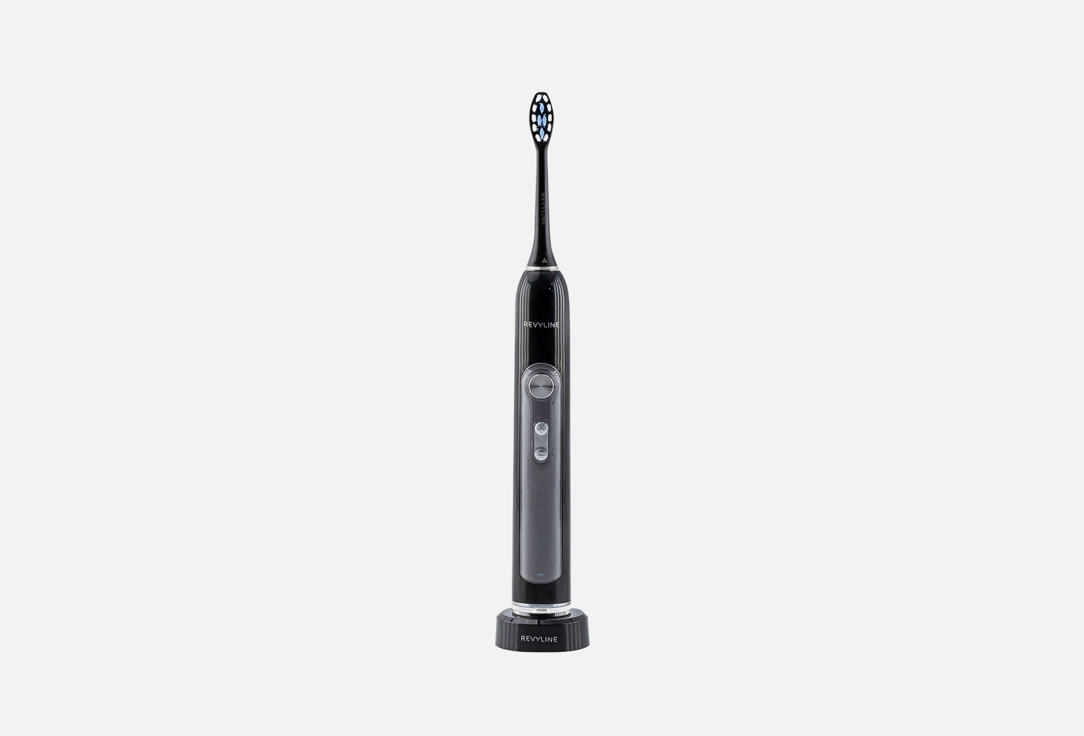 электрическая зубная щетка новинкитоп smarter x3 черный матовый черный Электрическая зубная щетка REVYLINE RL010 1 шт