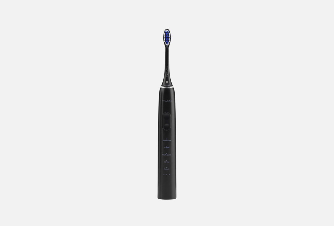 электрическая зубная щетка новинкитоп smarter x3 черный матовый черный Электрическая звуковая Зубная щетка REVYLINE RL015 1 шт