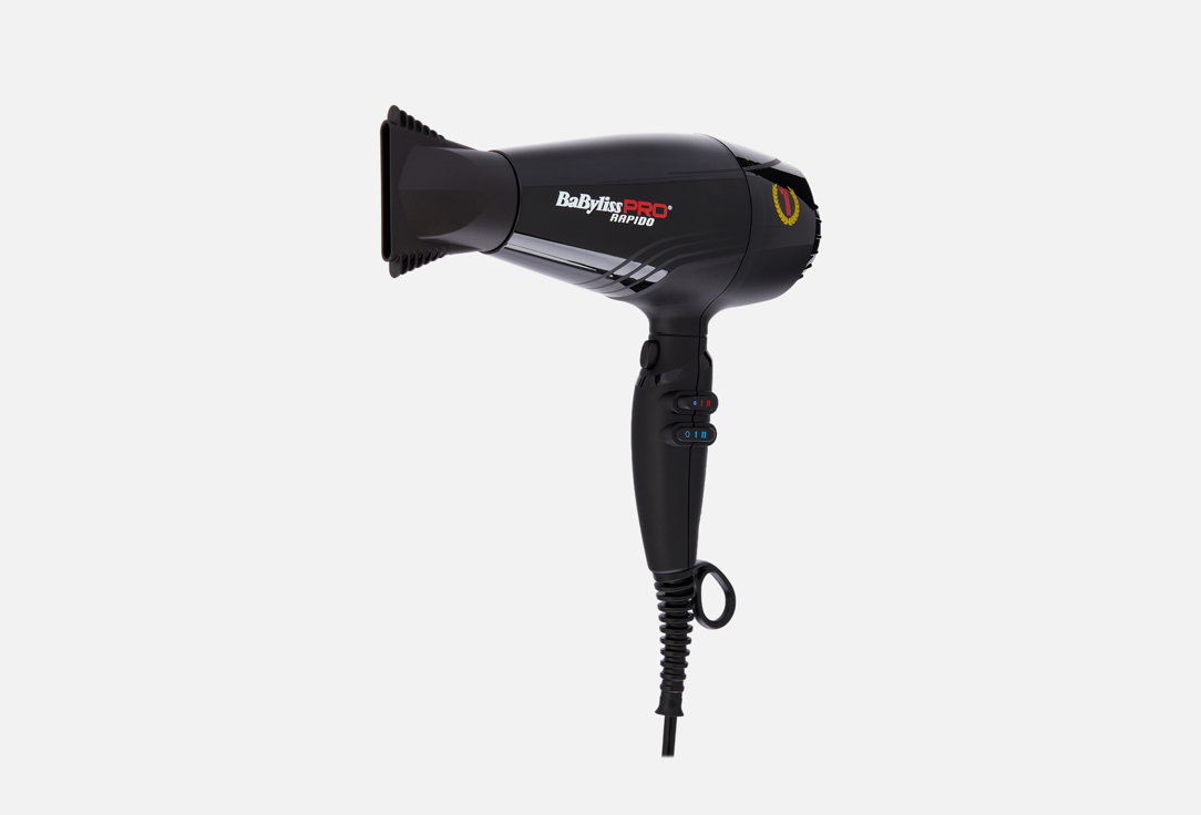 Изображение товара Профессиональный фен BaByliss PRO BAB7000IE с ионизацией и мощностью 2200 Вт