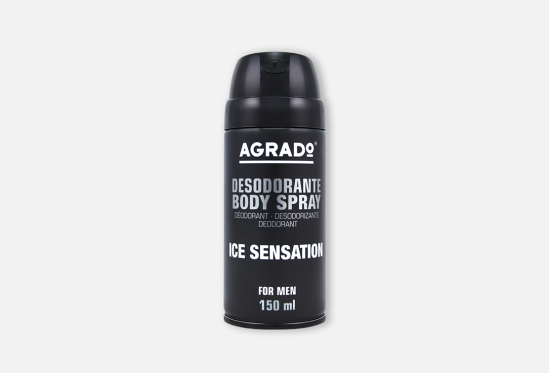 Дезодорант-спрей AGRADO  ICE SENSATION 