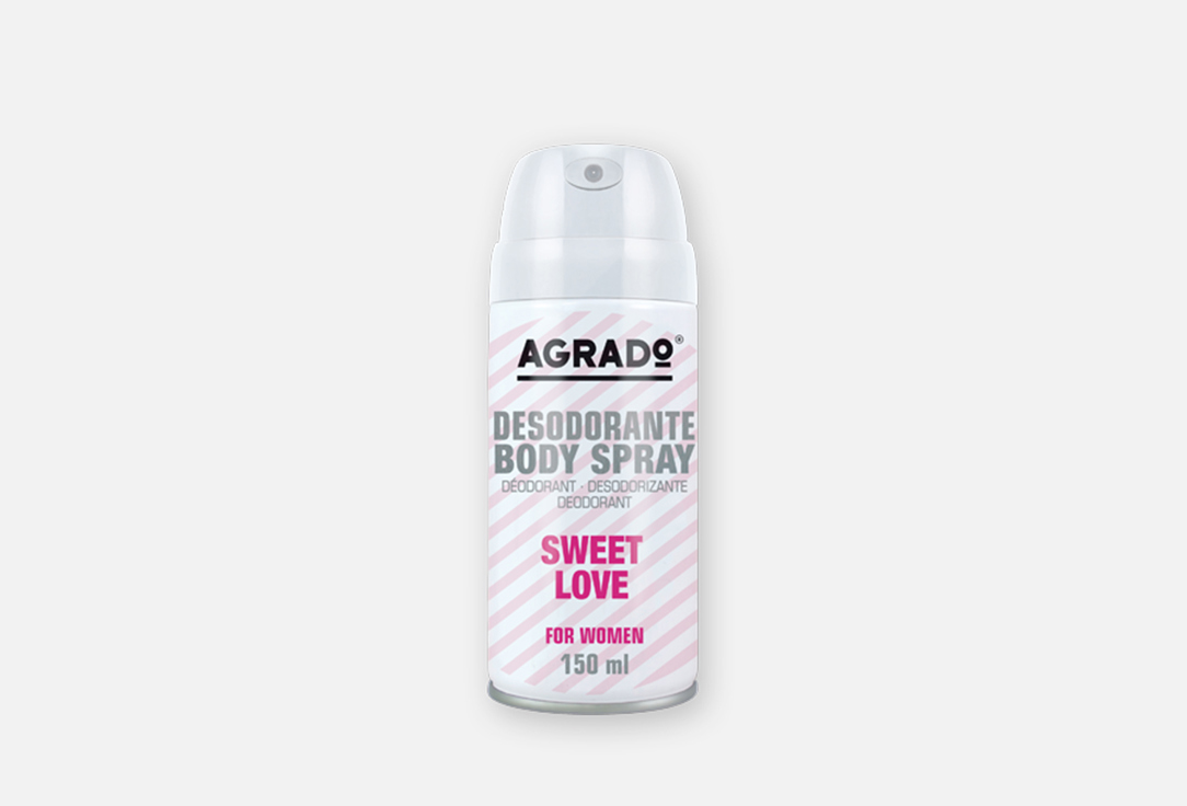 цена Дезодорант-спрей AGRADO SWEET LOVE  150 мл