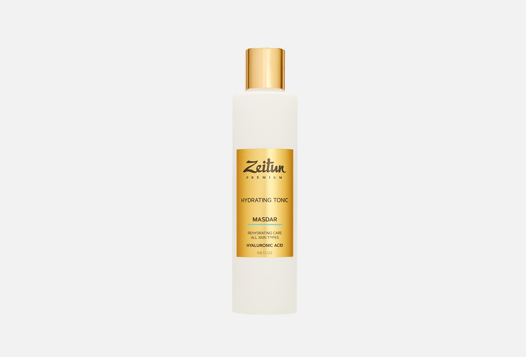 Тоник для лица с гиалуроновой кислотой для всех типов кожи ZEITUN Masdar Hydrating Tonic 200 мл