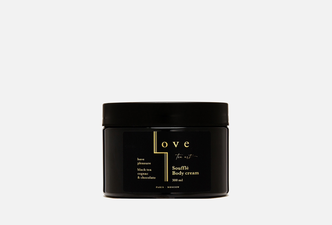 

Крем-суфле для тела LOVE TEA ART, Black tea, cognac and chocolate 300 мл