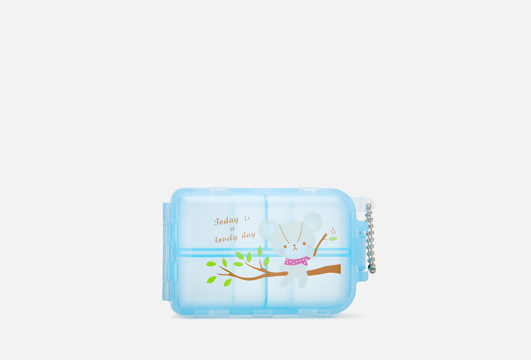 

Таблетница ONLITOP, 10 секций с цепочкой 1 шт