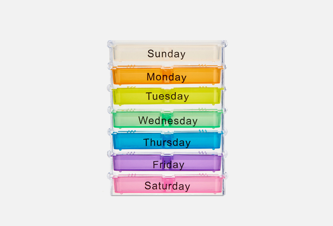 

Таблетница-органайзер ONLITOP, Неделька 1 шт