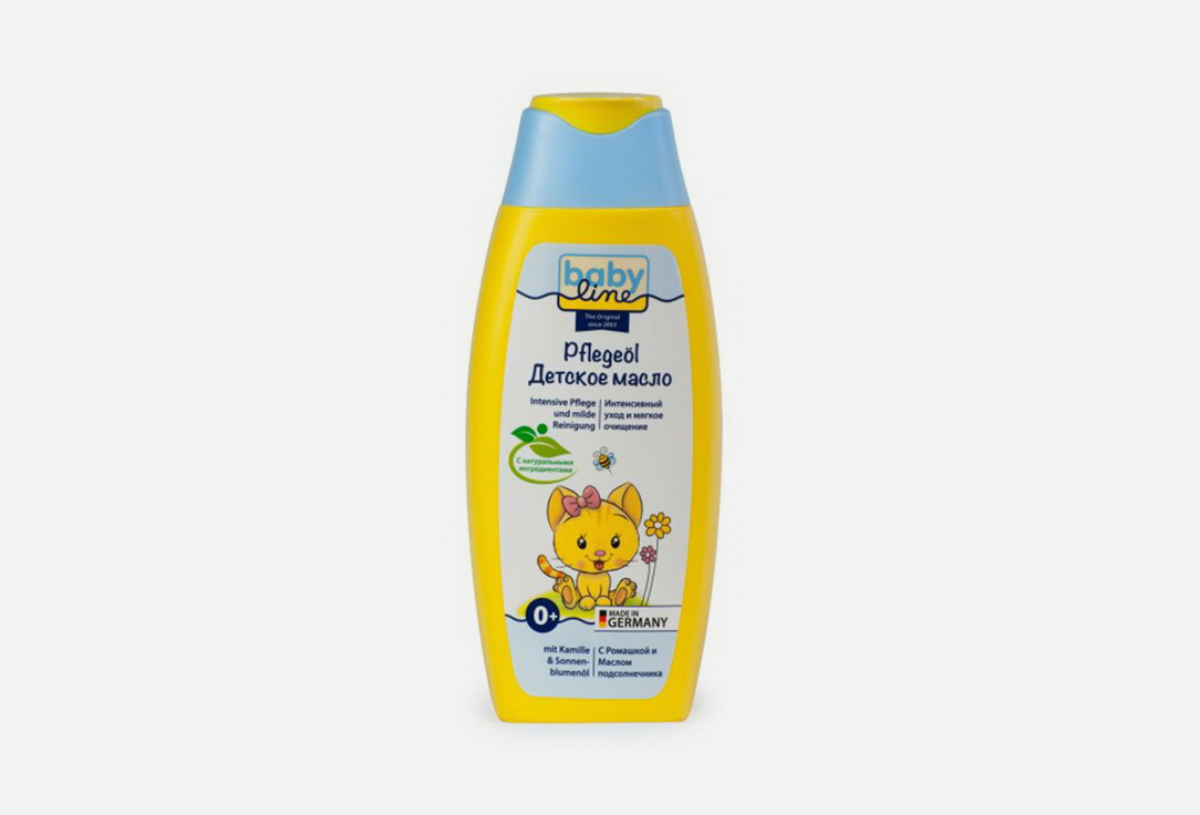 Изображение товара Детское масло для ухода и массажа BabyLine С ромашкой и подсолнечником