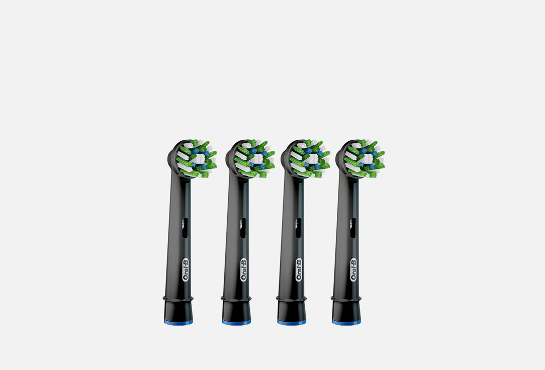 Изображение товара Набор сменных насадок Oral-B Cross Action для электрической зубной щетки, 4 шт