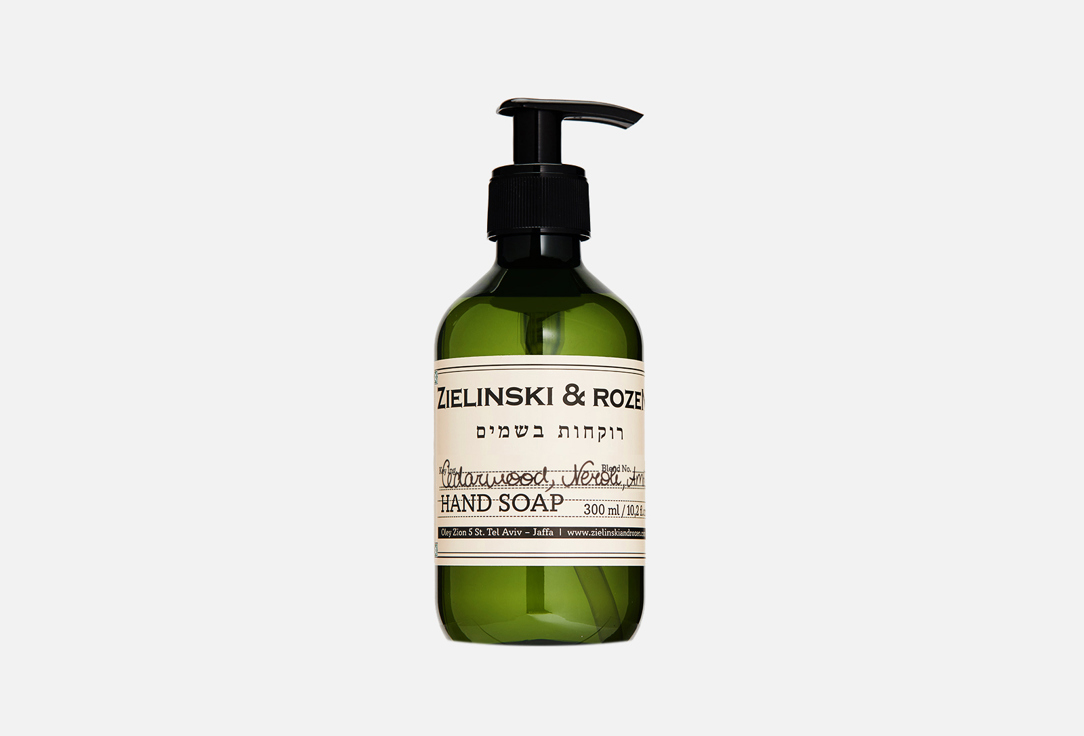 

Жидкое мыло ZIELINSKI & ROZEN, Cedarwood, Neroli, Amber 300 мл
