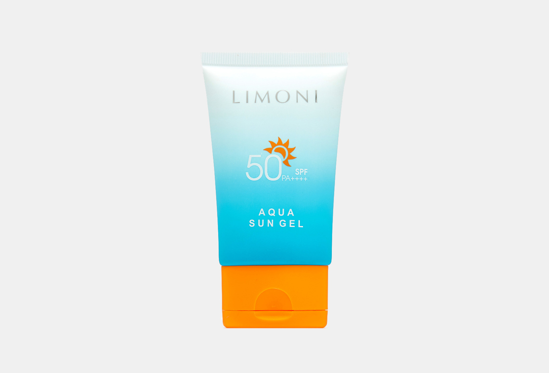 Солнцезащитный крем-гель SPF 50+ LIMONI Aqua Sun Gel SPF 50+ 50 мл солнцезащитный крем гель spf 50 ра limoni aqua sun gel 50 мл