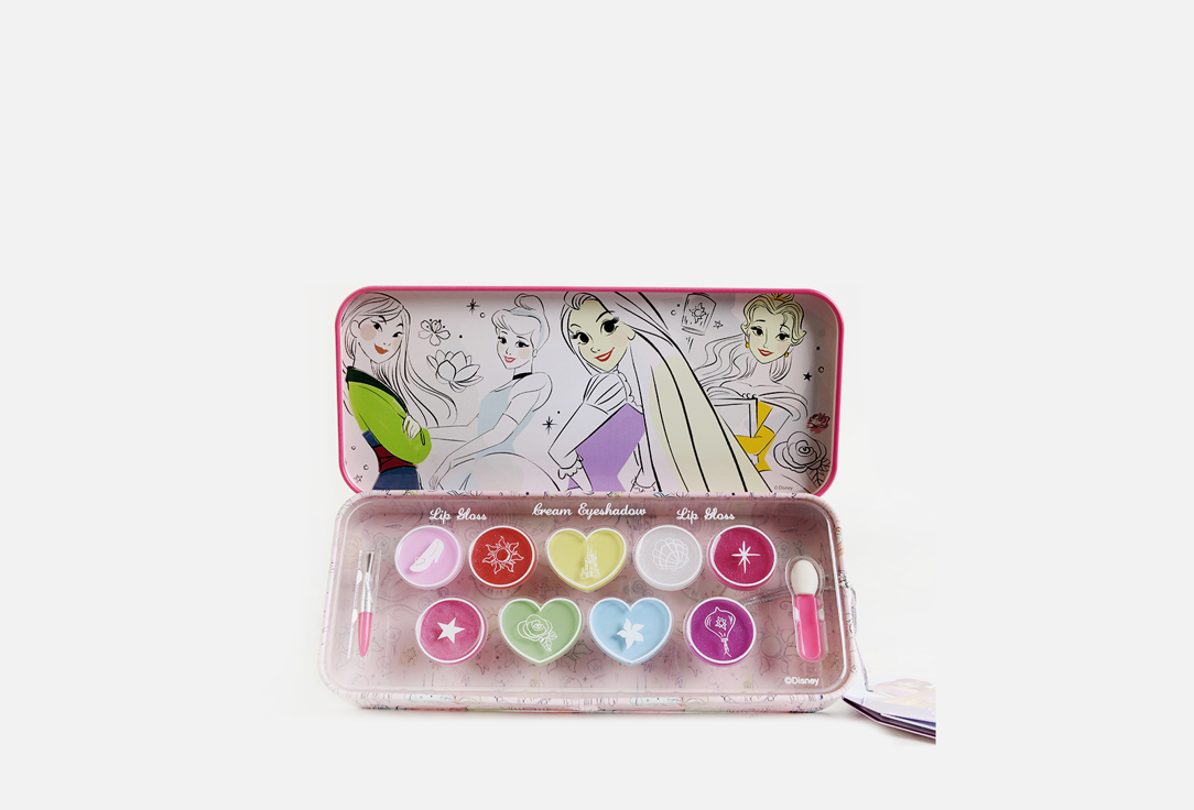 Игровой набор детской декоративной косметики для лица в пенале MARKWINS Princess 