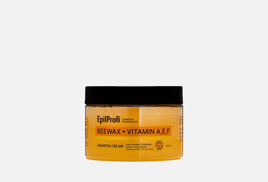 Крем-парафин для рук с пчелиным воском и комплексом витаминов А, Е и F, EpilProfi  EpilProfi beewax + vitamin А, Е, F, 