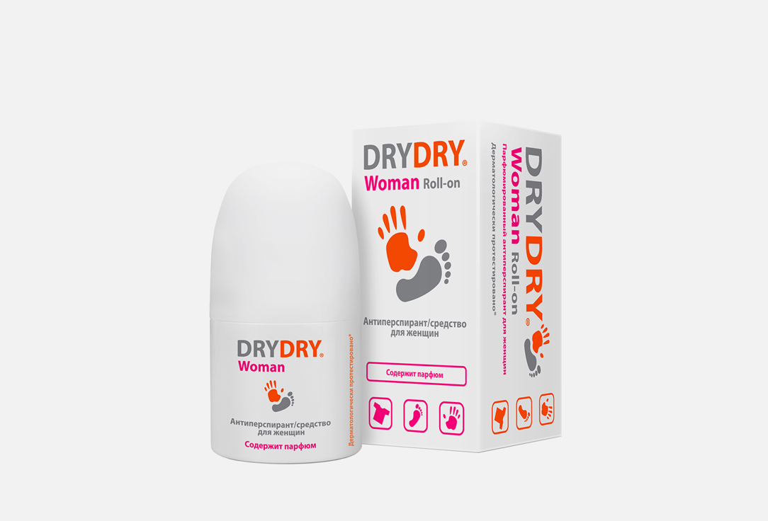антиперспирант DRY DRY Woman 50 мл dry dry антиперспирант