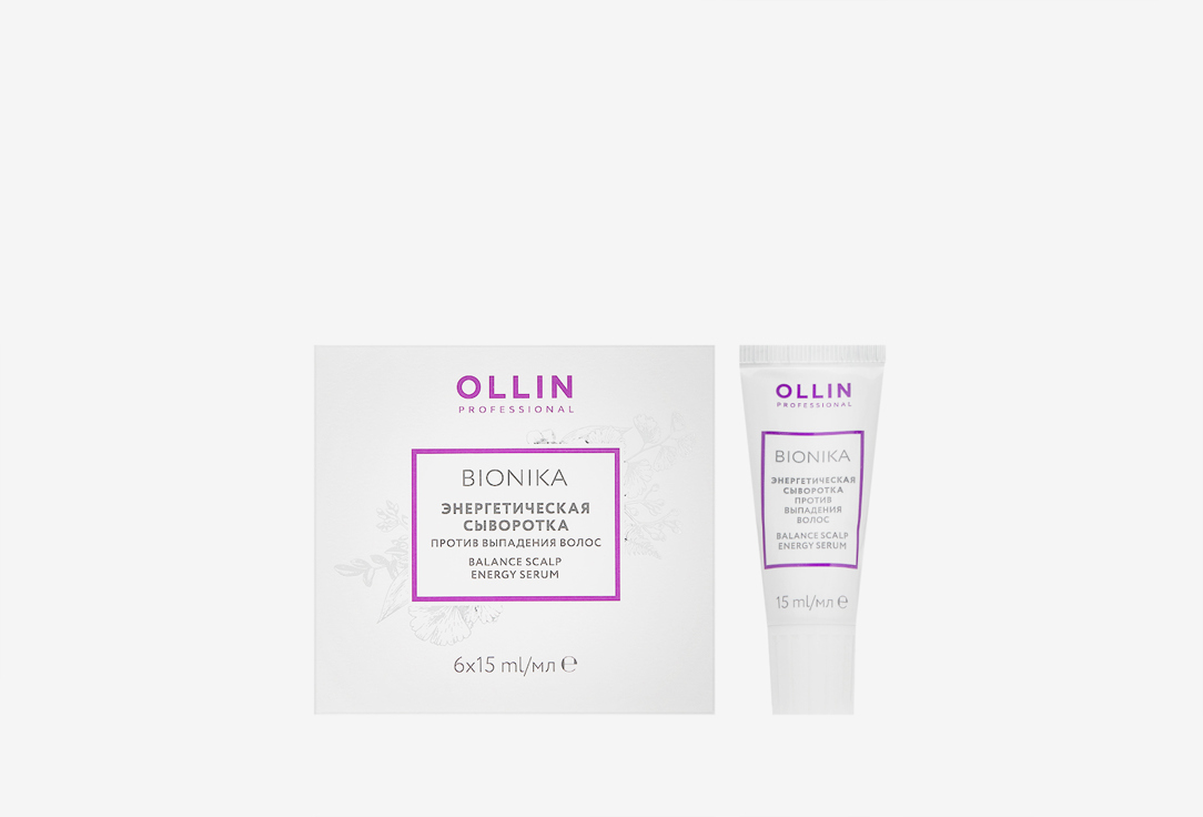 Изображение товара Энергетическая сыворотка против выпадения волос Ollin Professional BIONIKA