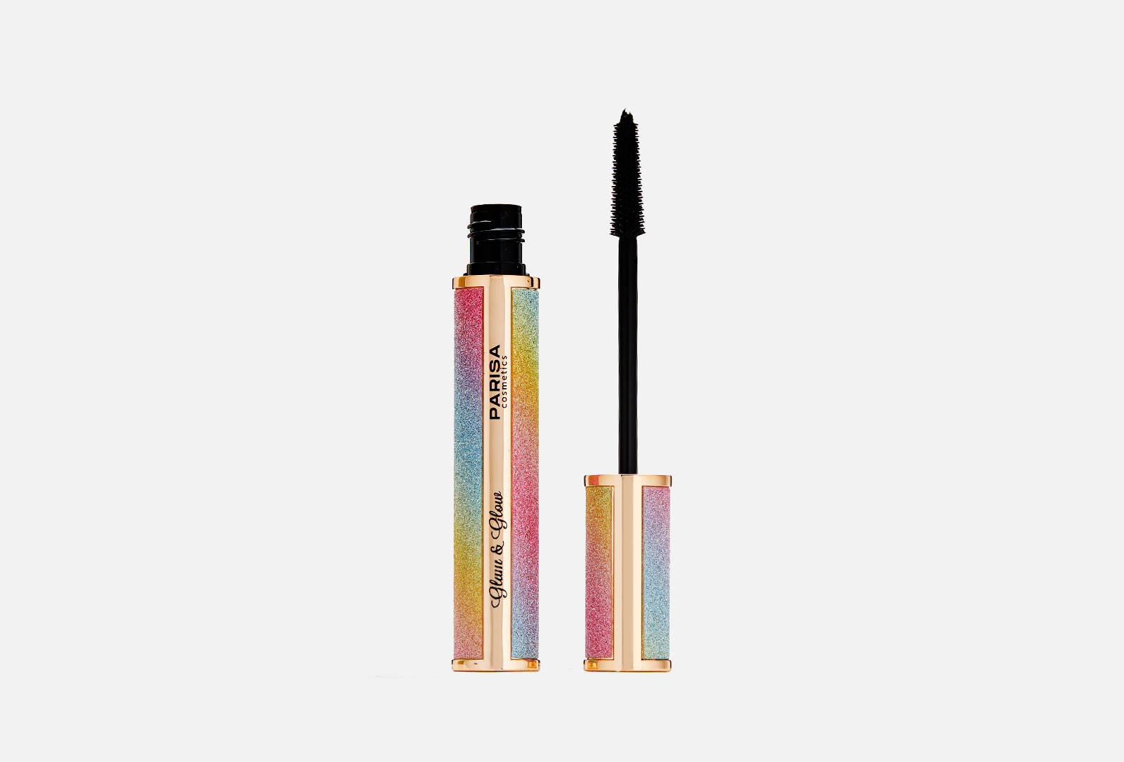 Parisa Cosmetics Тушь для ресниц Glam&Glow black mascara Black 12 мл ...
