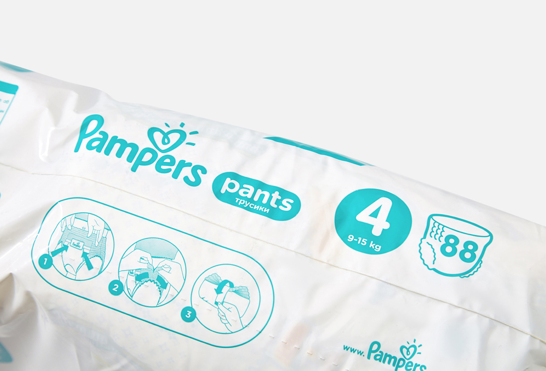 Подгузники-трусики для мальчиков и девочек Pampers Maxi Pants (9-15 кг)  