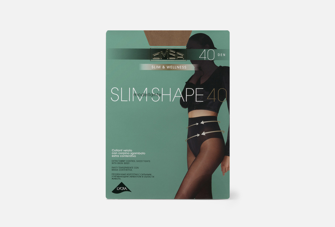 Колготки OMSA Slim shape Caramello, 40 den